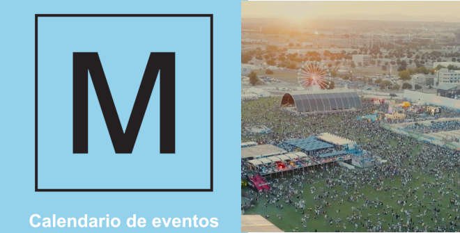 Calendario de eventos Madrid