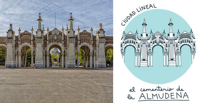 Cementerio de La Almudena. Distrito Ciudad Lineal