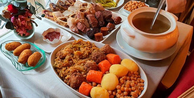 Cocido madrileño de La Clave