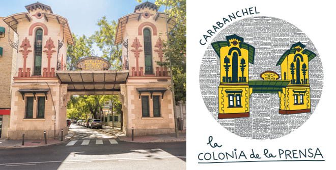 Colonia de la Prensa. Distrito Carabanchel