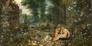 El olfato. Jan Brueghel “El Viejo” y Rubens. 1617-1618. © Museo Nacional del Prado.