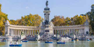 Estanque del Parque de El Retiro / Monumento a Alfonso XII