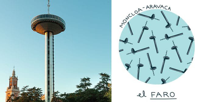 Faro de Moncloa. Distrito Moncloa