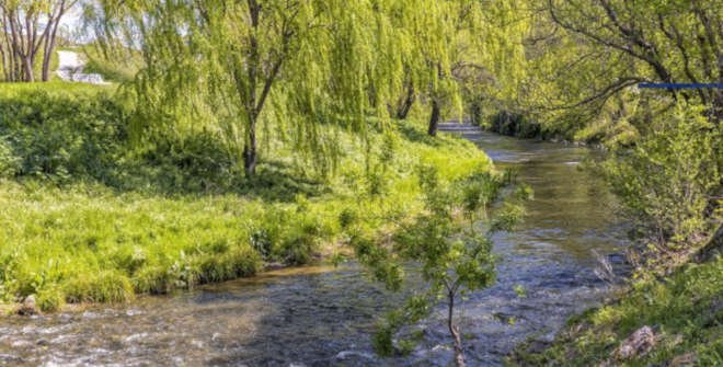 Río Manzanares a su paso por Villaverde
