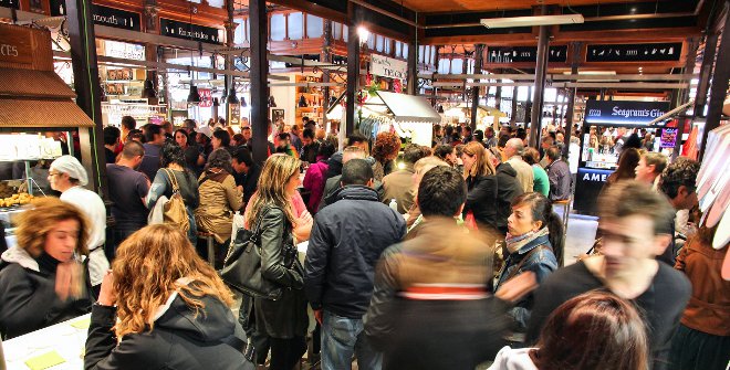 Mercados y espacios gastronómicos