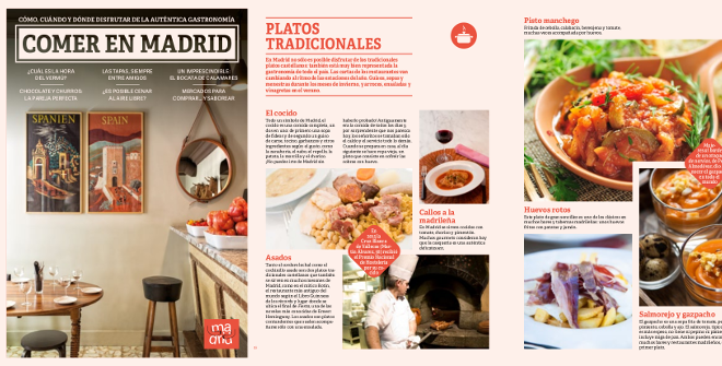 Guía Comer en Madrid